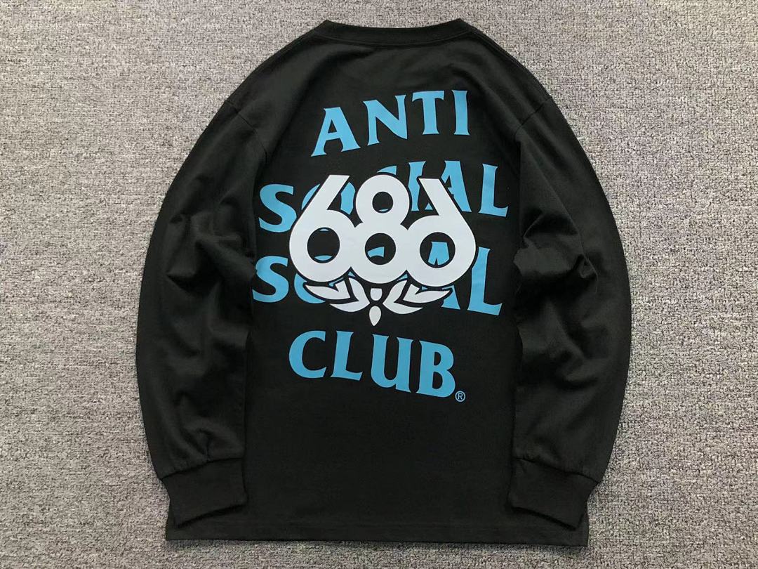 Christian Louboutin 105 ANTI SOCIAL CLUB LONG SLEEVED 412242102 (Im 170Cm 57Kg I Wear Size M In The Phot) - Image 7