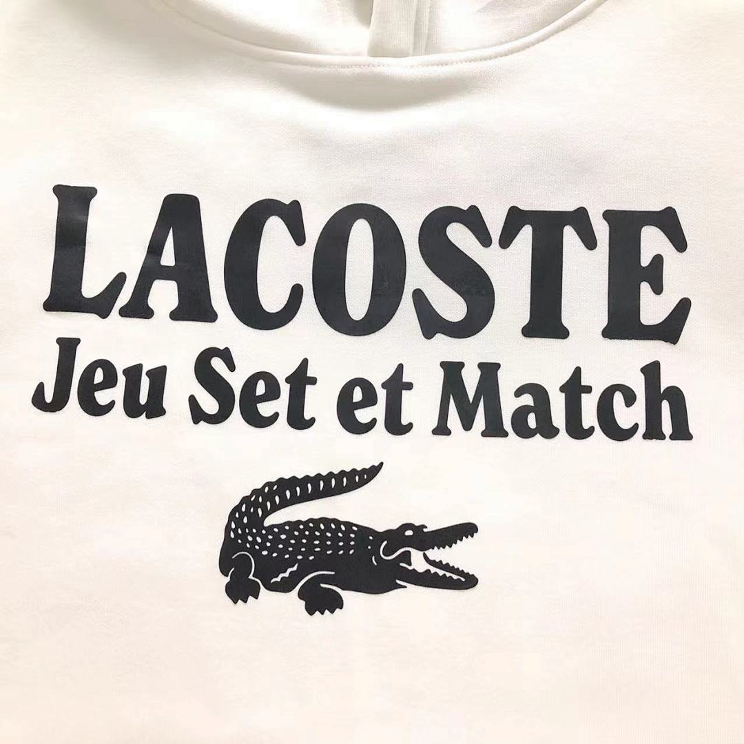 Unbranded 215 LACOSTE HOODIE 412112401 (Im 170Cm 60Kg I Wear Size M In The Phot) - Image 9