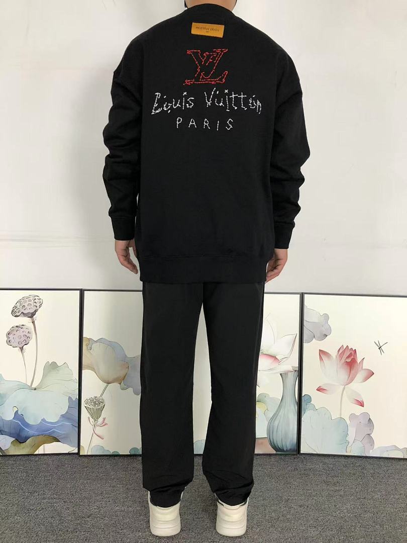 Louis Vuitton 165 L⭐ HOODIE 3110082821 (Im 170Cm 60Kg I Wear Size L In The Phot) - Image 4