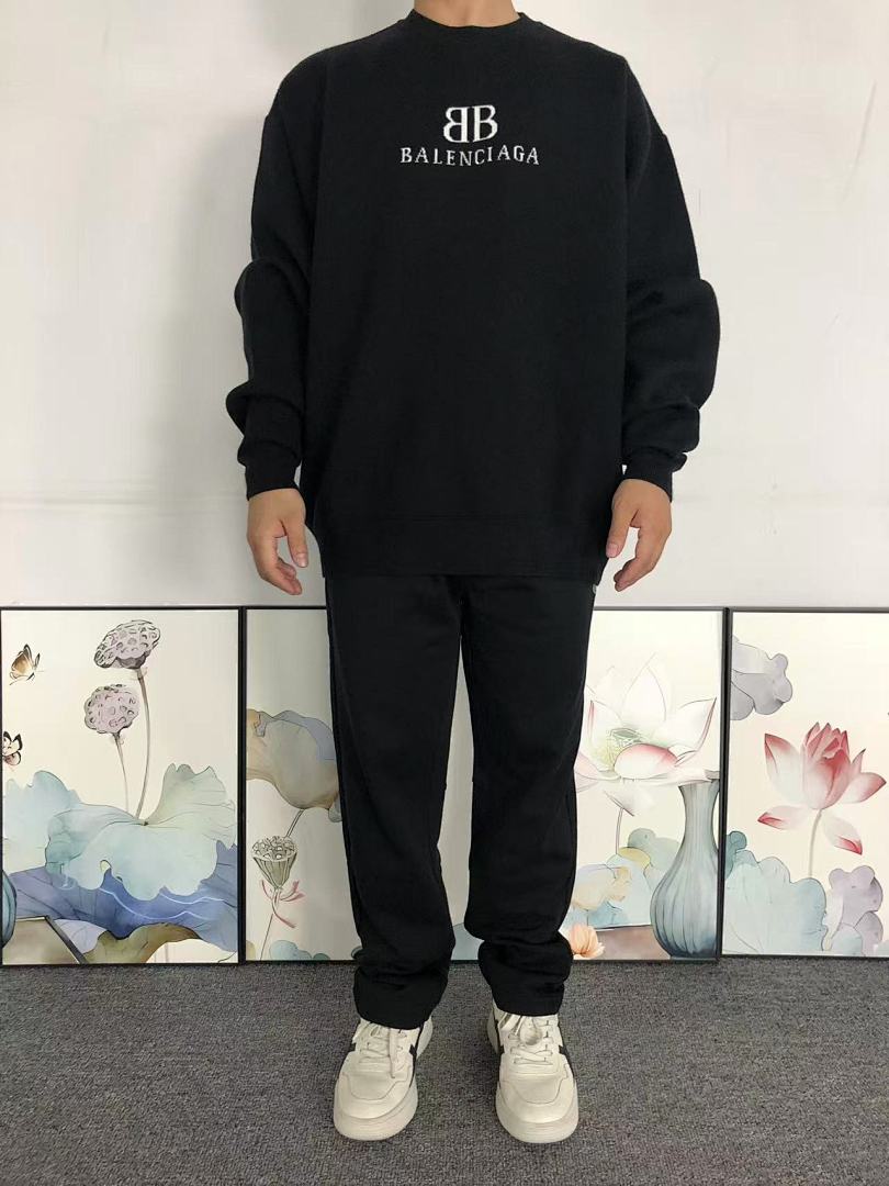 Balenciaga 188 B⭐L⭐⭐⭐IA⭐A SWEATER 5101508136 (Im 170Cm 60Kg I Wear Size S In The Phot) - Image 3