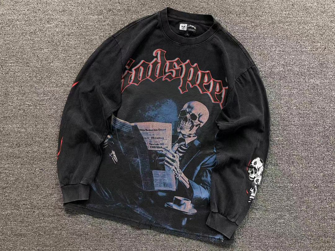Godspeed 135 GO⭐S⭐E⭐D LONG SLEEVED 3112064317 (Im 170Cm 60Kg I Wear Size S In The Phot) - Image 6