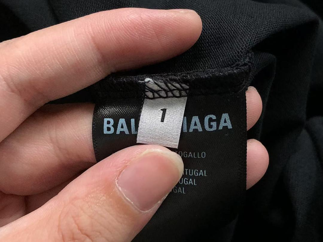 Balenciaga 118 B⭐L⭐⭐⭐IA⭐A T-SHIRT 42050406156 (Im 170Cm 60Kg I Wear Size 1 In The Phot) - Image 13