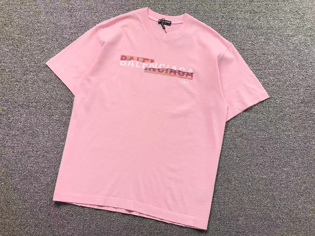 Balenciaga 158 B⭐L⭐⭐⭐IA⭐A T-SHIRT 2203263801 (Im 170Cm 60Kg I Wear Size M In The Phot) - Image 9