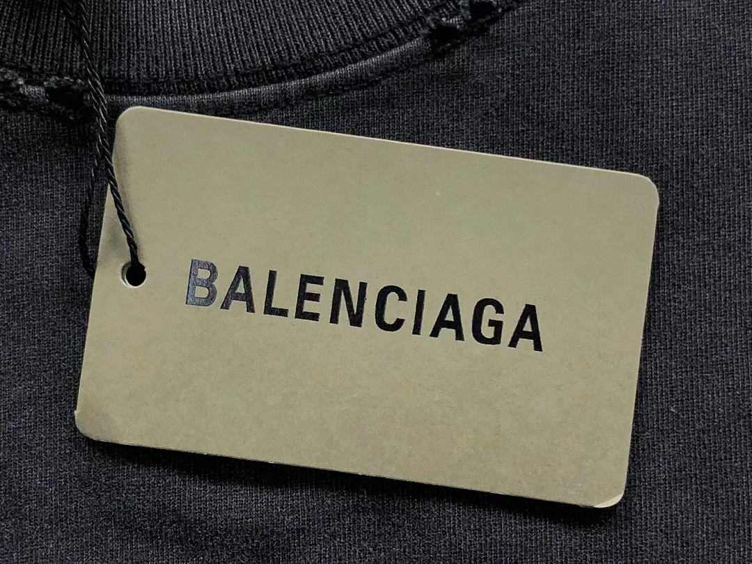 Balenciaga 125 B⭐L⭐⭐⭐IA⭐A T-SHIRT 5207270881 (Im 170Cm 60Kg I Wear Size S In The Phot) - Image 19