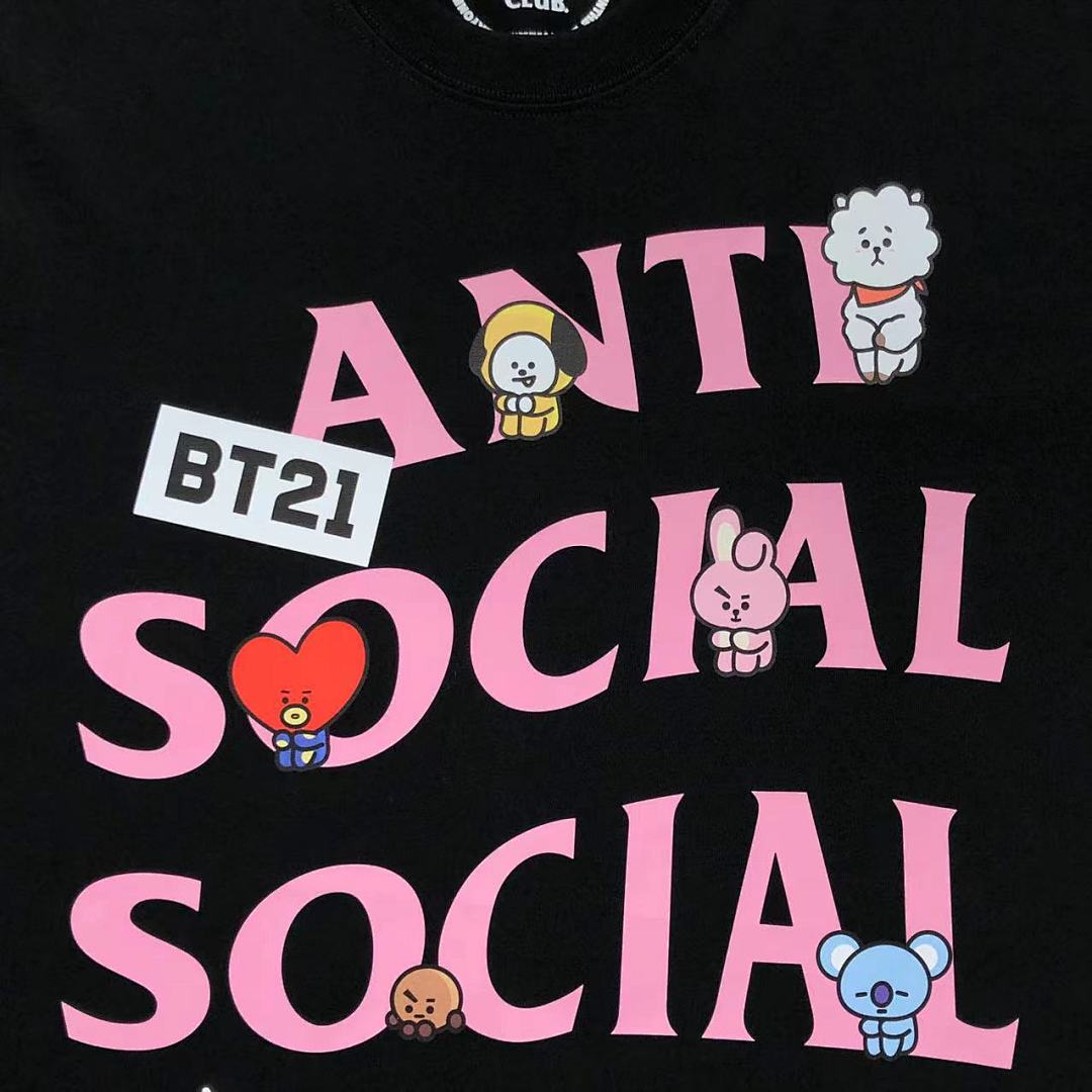 Christian Louboutin 75 ANTI SOCIAL CLUB T-SHIRT - Image 9