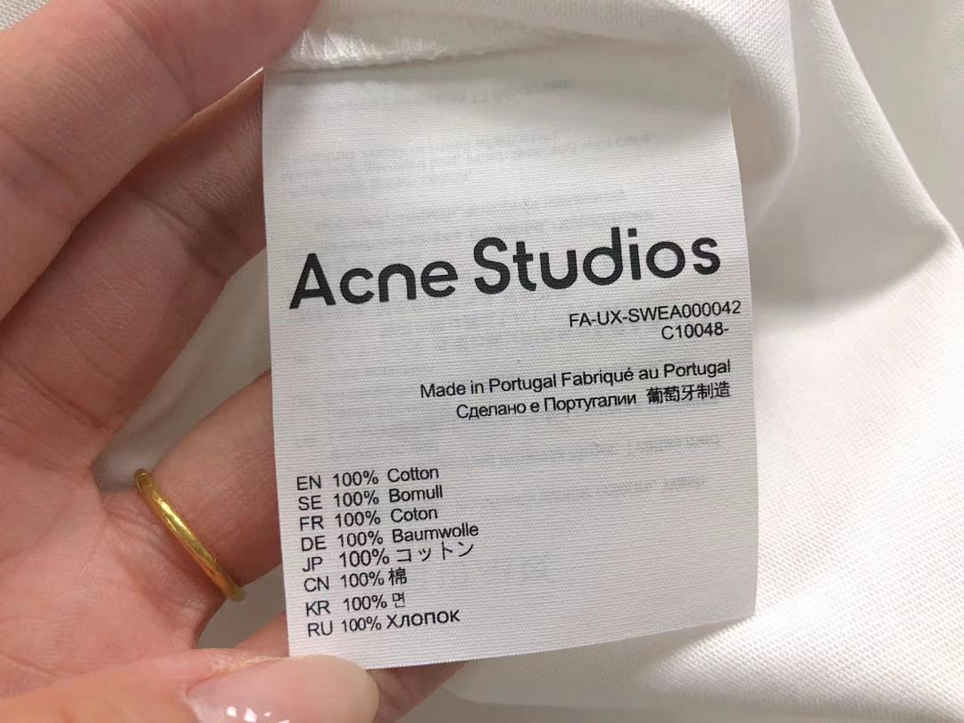 Acne Studios 125 ACNE STUDIOS T-SHIRT 4201190677 (Im 170Cm 60Kg I Wear Size M In The Phot) - Image 16