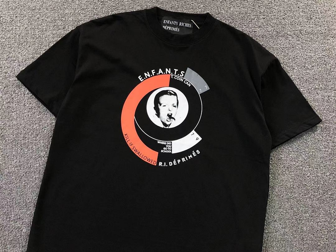 Chanel 88 ENFANTS RICHES DEPRIMES T-SHIRT 5122429162 (Im 170Cm 60Kg I Wear Size M In The Phot) - Image 7