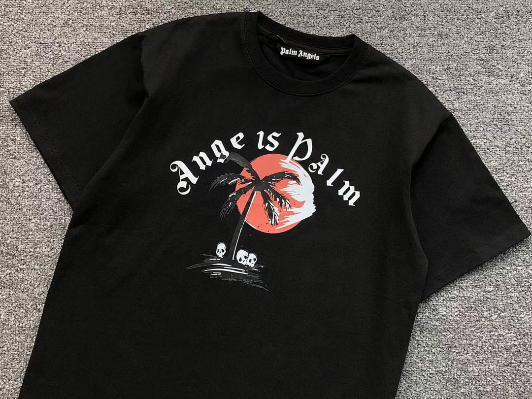 Palm Angels 78 PALM ANGELS T-SHIRT 41070102121 (Im 170Cm 55Kg I Wear Size S In The Phot) - Image 12