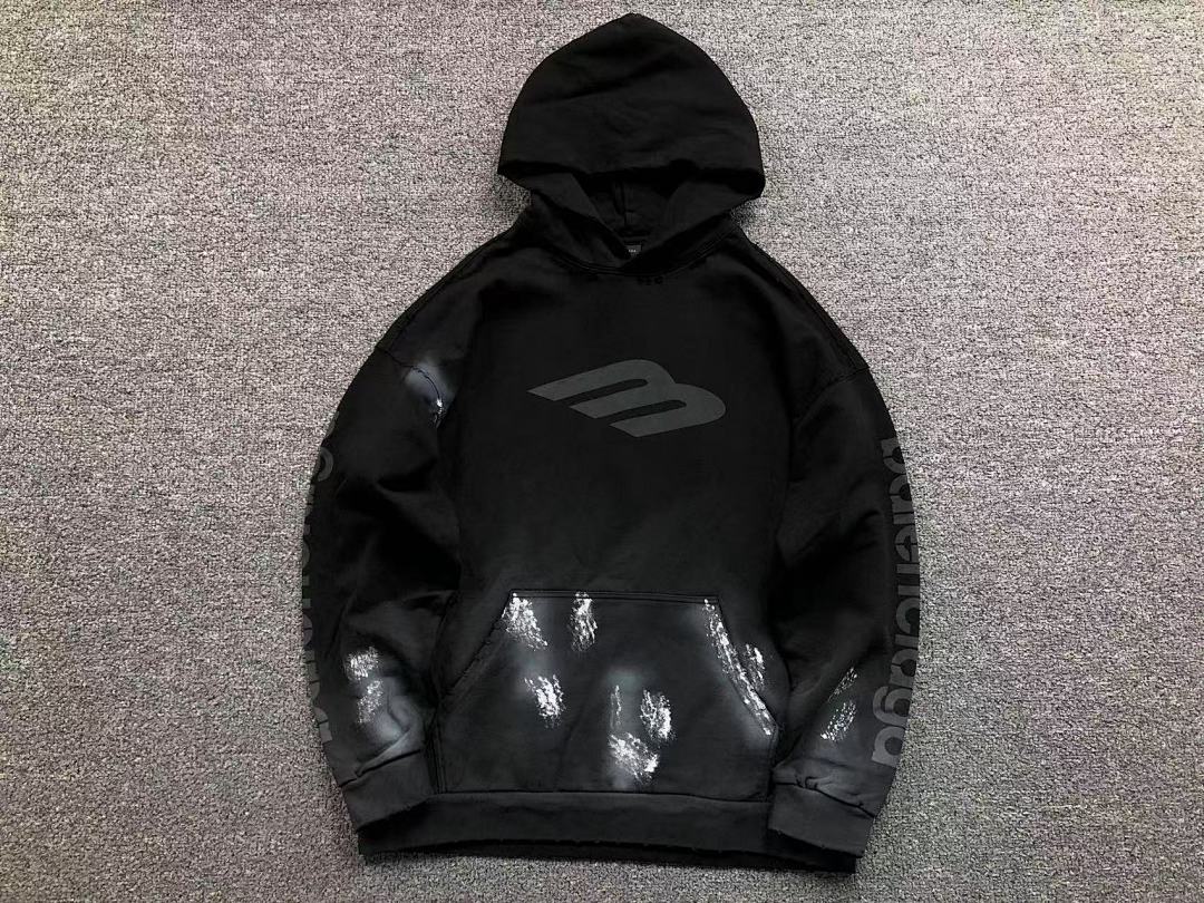 Balenciaga 265 B⭐L⭐⭐⭐IA⭐A HOODIE 4122722163 (Im 170Cm 60Kg I Wear Size XS In The Phot) - Image 5