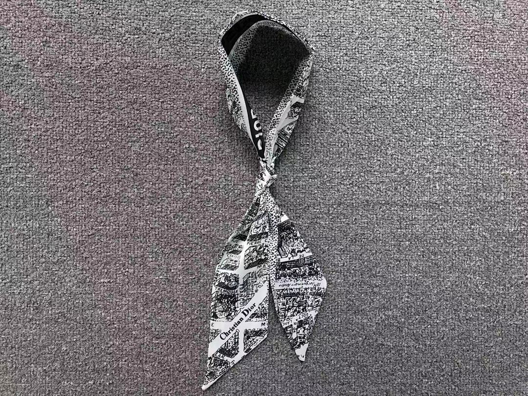 Dior 68 D⭐O⭐ SCARF 5112814102 (Long 115CM* Wide 7CM*) - Image 2