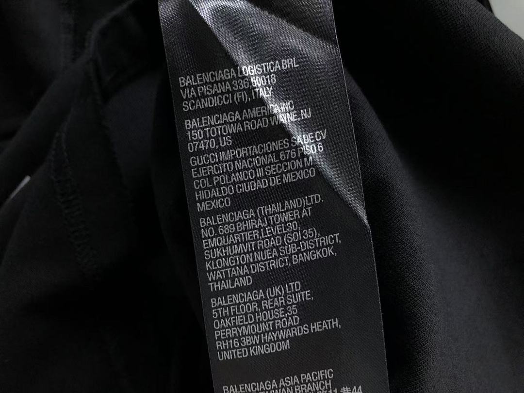 Balenciaga 125 B⭐L⭐⭐⭐IA⭐A T-SHIRT 42041303163 (Im 170Cm 60Kg I Wear Size XS In The Phot) - Image 22