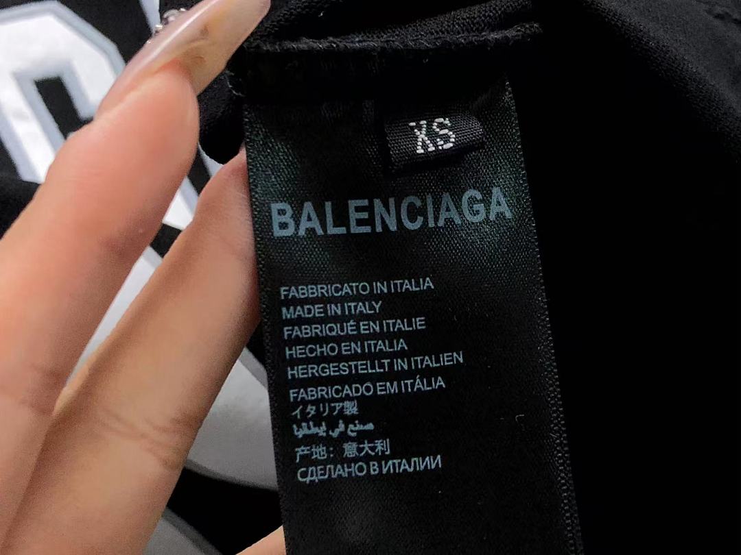 Balenciaga 128 B⭐L⭐⭐⭐IA⭐A T-SHIRT 5212214136 (Im 170Cm 60Kg I Wear Size XS In The Phot) - Image 19