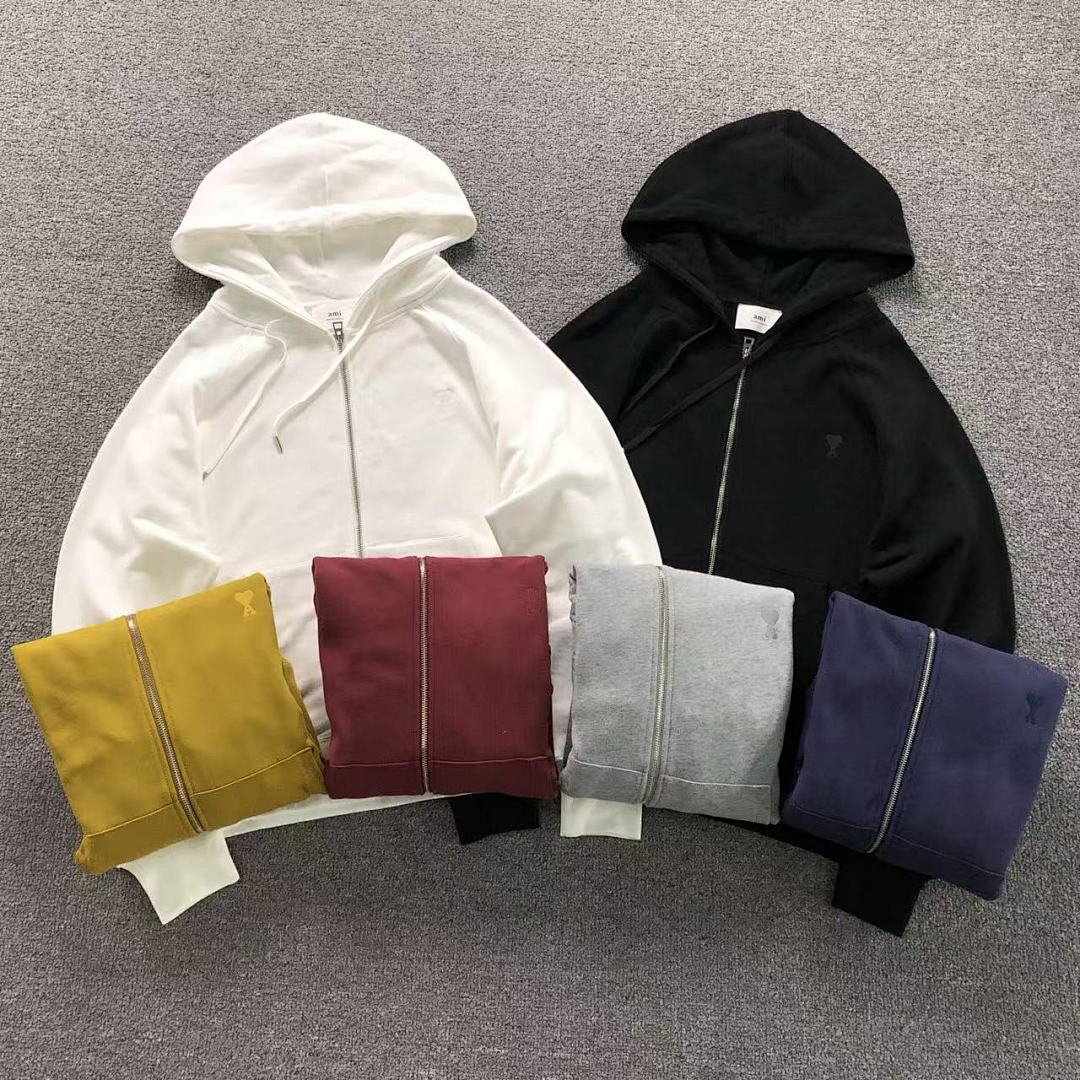 AMI 138 AMI HOODIE 3108210121 (Im 170Cm 60Kg I Wear Size M In The Phot)