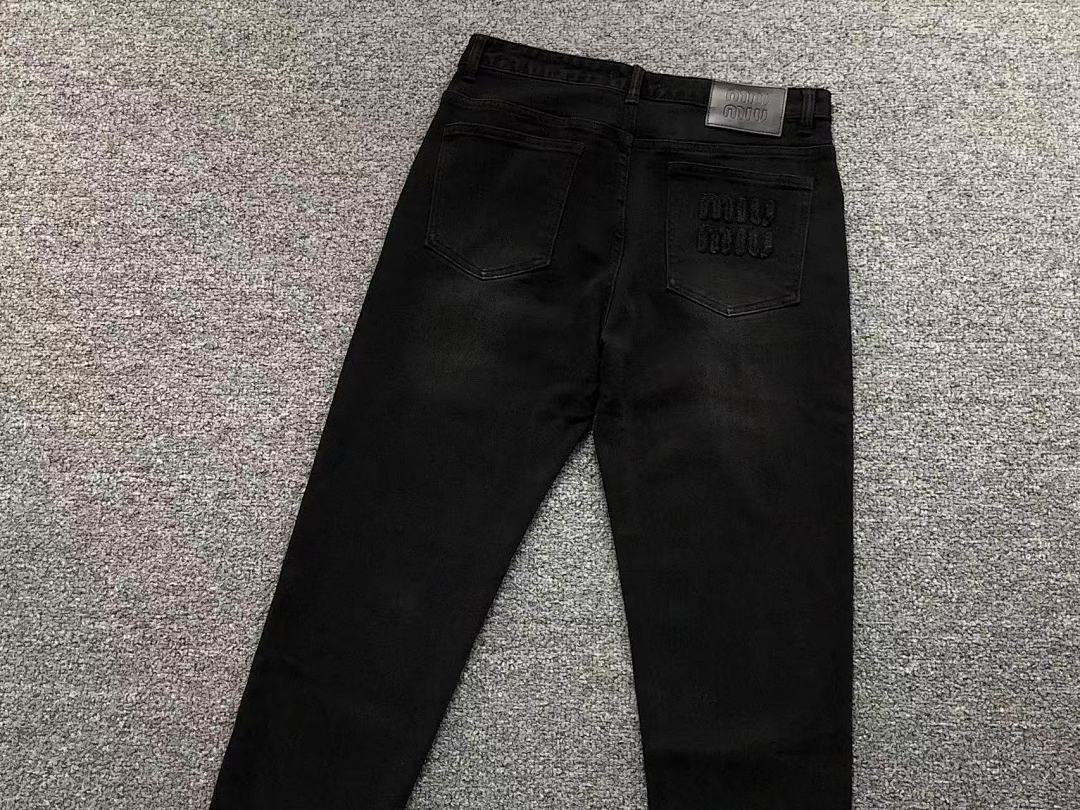 Miu Miu 218 M⭐U TROUSERS 5112241106 (Im 170Cm 60Kg I Wear Size S In The Phot) - Image 7