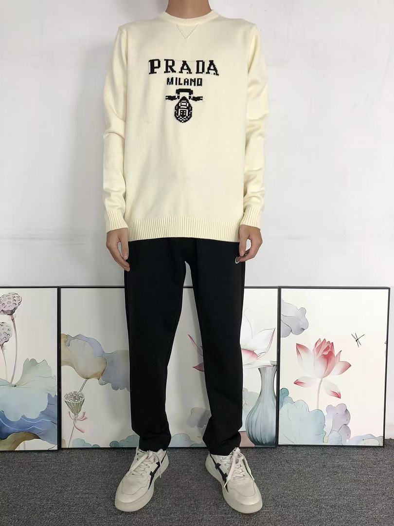 Prada 208 P⭐A⭐A SWEATER 3208110521 (Im 170Cm 60Kg I Wear Size L In The Phot) - Image 3