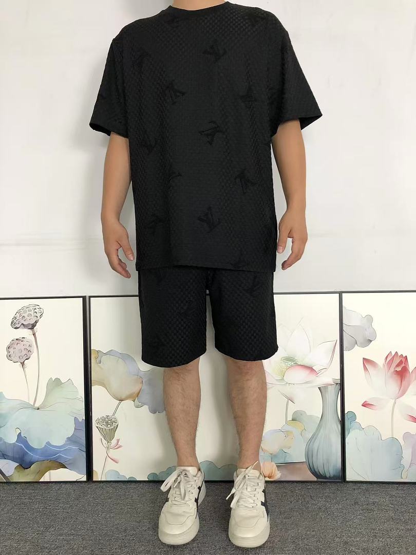 Louis Vuitton 218 L⭐ T-SHIRT SHORTS 5260211147 (Im 170Cm 60Kg I Wear Size XL In The Phot) - Image 4