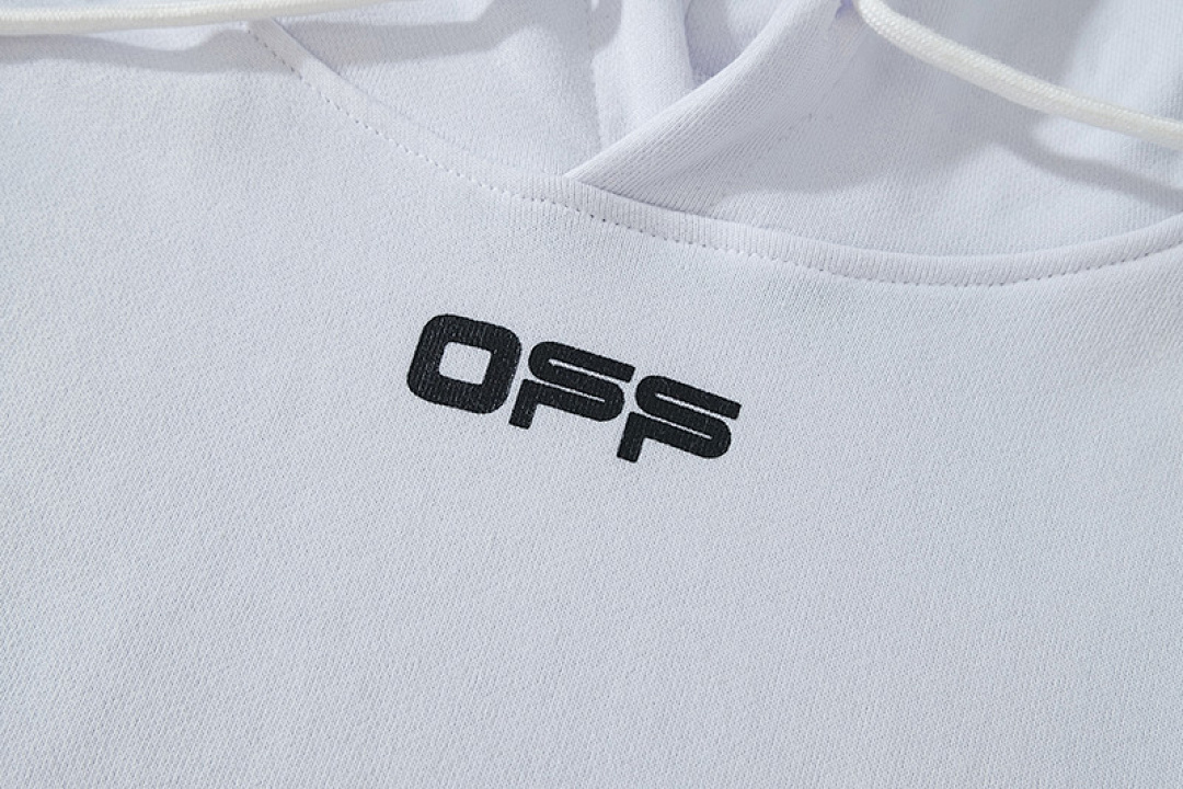Off-White 126 OFF-WHITE (WHITE HOODIE) - Image 6