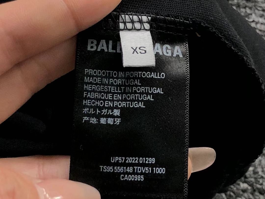 Balenciaga 108 B⭐L⭐⭐⭐IA⭐A T-SHIRT 213030721 (Im 170Cm 55Kg I Wear Size XS In The Phot) - Image 22