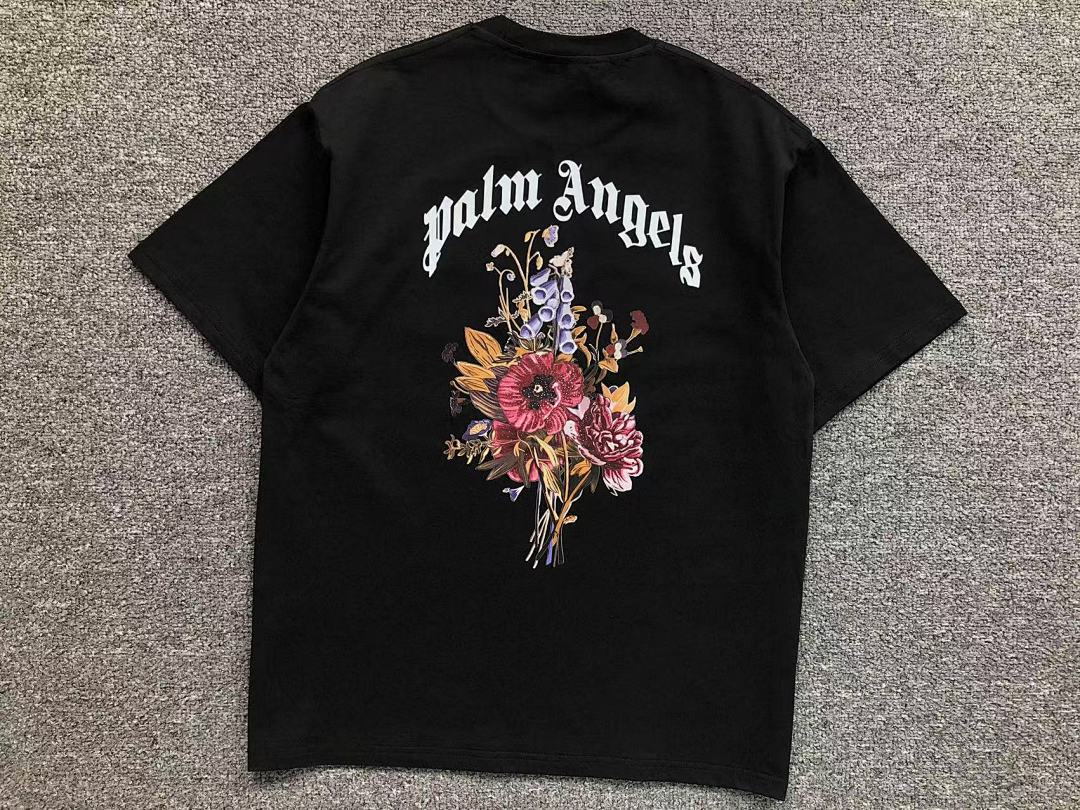 Palm Angels 78 PALM ANGELS T-SHIRT 41060946121 (Im 170Cm 60Kg I Wear Size M In The Phot) - Image 10