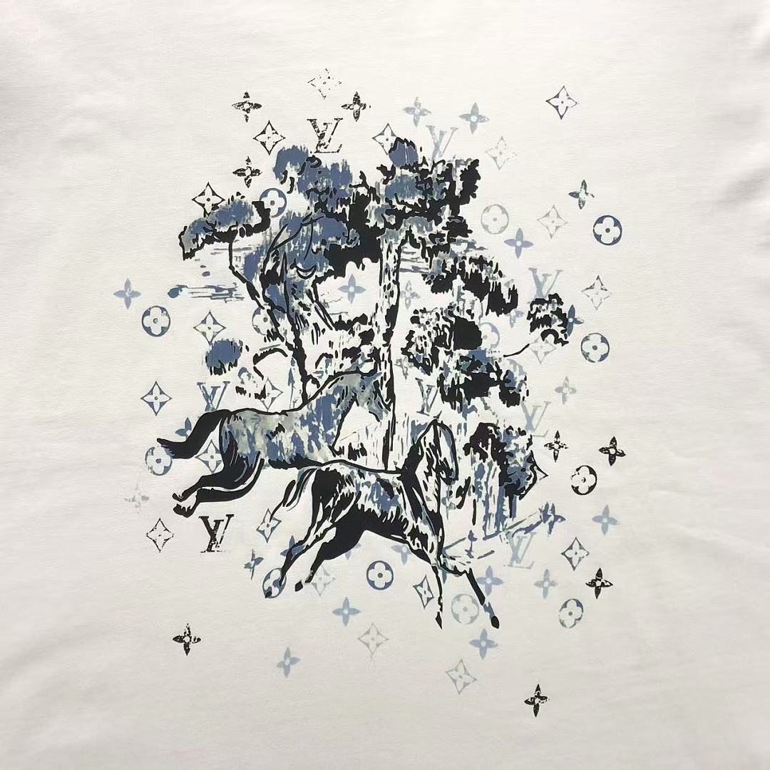 Louis Vuitton 98 L⭐ T-SHIRT 524290219 (Im 170Cm 60Kg I Wear Size M In The Phot) - Image 9