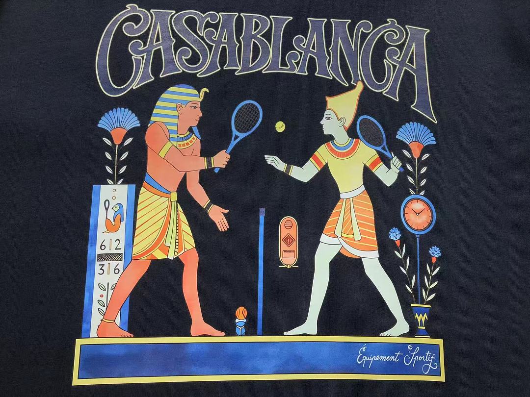 Casablanca 105 CASABLANCA T-SHIRT 52062601127 (Im 170Cm 60Kg I Wear Size L In The Phot) - Image 14