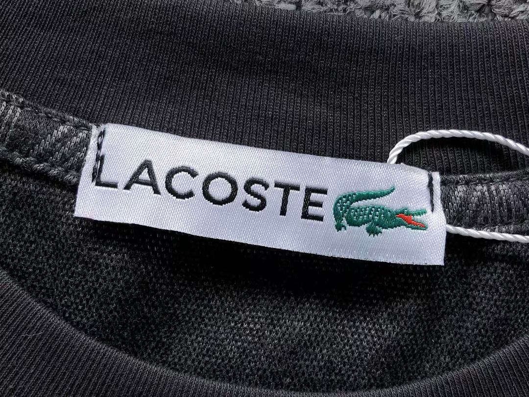 Unbranded 168 LACOSTE T-SHIRT SHORTS 3206101620 (Im 170Cm 60Kg I Wear Size L In The Phot) - Image 25