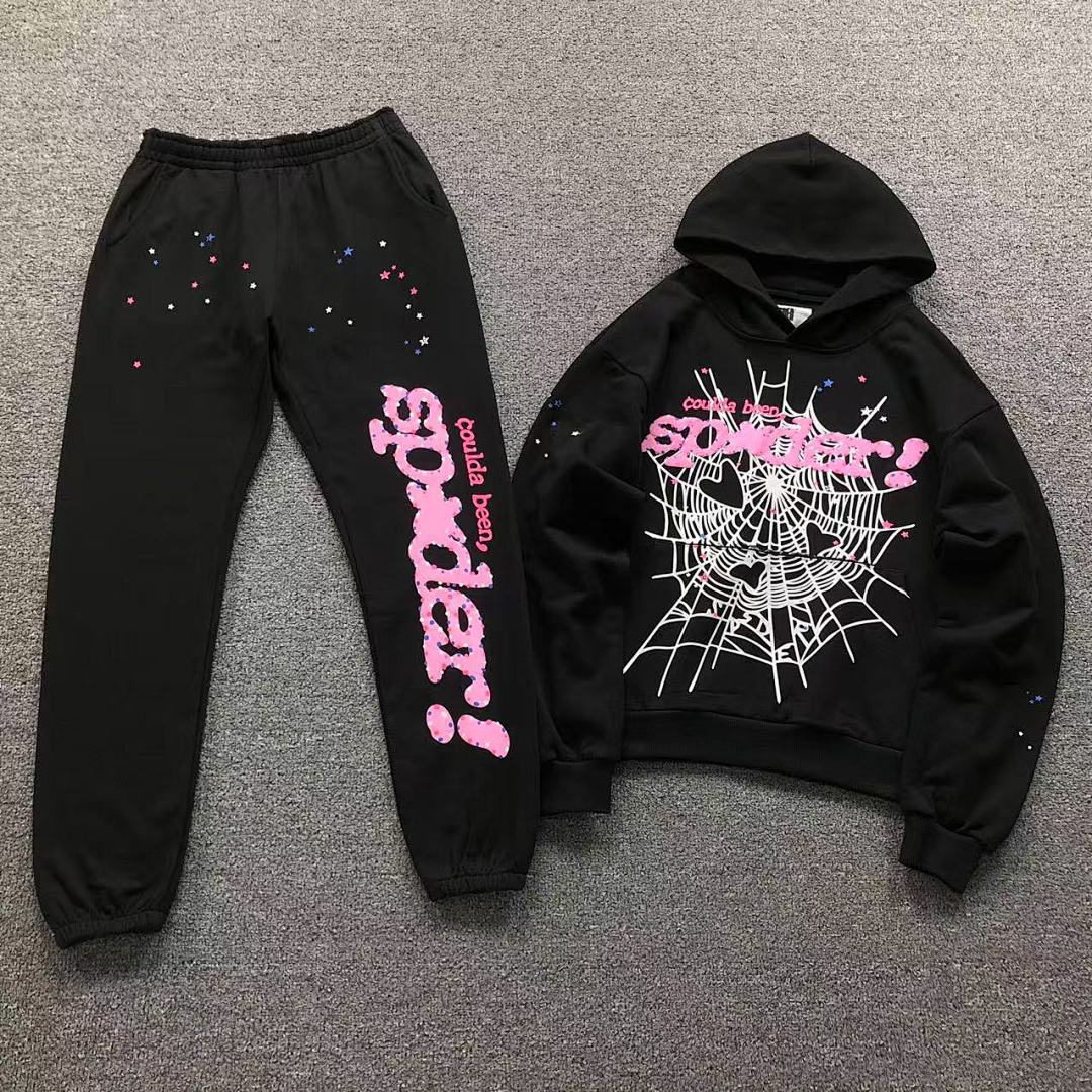 Sp5der TROUSERS125 SP5DER HOODIE