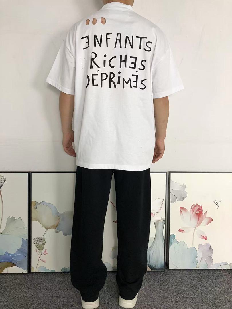 Chanel 88 ENFANTS RICHES DEPRIMES T-SHIRT 5232114162 (Im 170Cm 60Kg I Wear Size M In The Phot) - Image 4