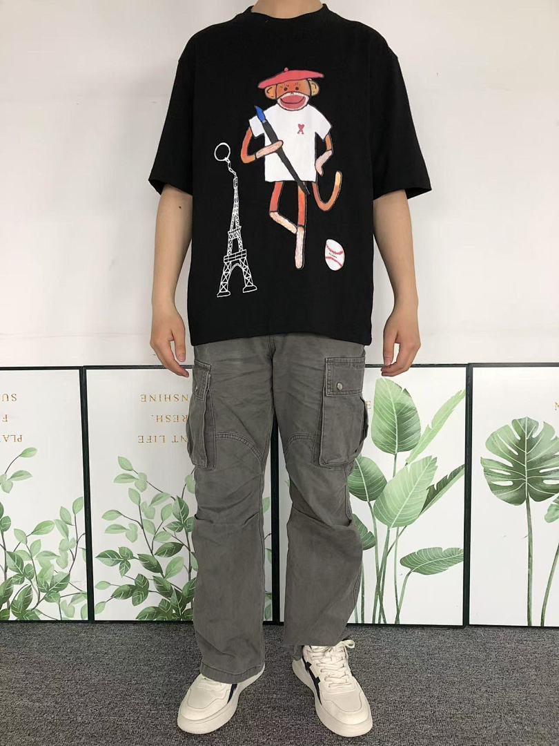AMI 85 AMI T-SHIRT 413122179 (Im 170Cm 60Kg I Wear Size S In The Phot) - Image 3