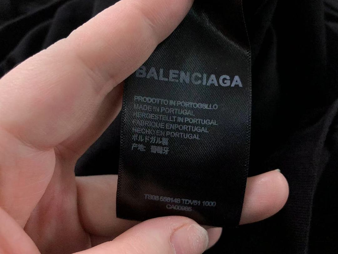 Balenciaga 115 B⭐L⭐⭐⭐IA⭐A T-SHIRT 5212220136 (Im 170Cm 60Kg I Wear Size L In The Phot) - Image 25