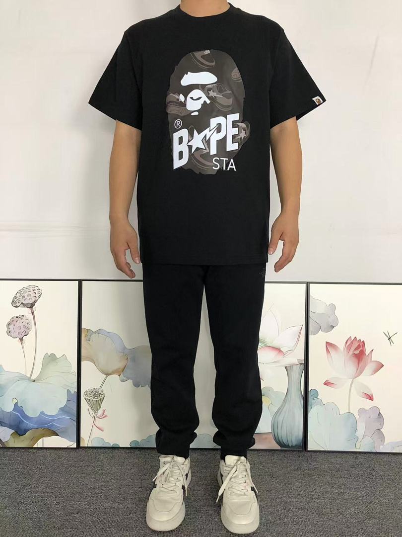Bape 85 BAPE T-SHIRT 4110110598 (Im 170Cm 60Kg I Wear Size M In The Phot) - Image 3