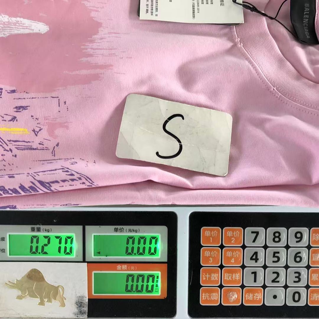 Balenciaga 125 B⭐L⭐⭐⭐IA⭐A T-SHIRT 3205030821 (Im 170Cm 60Kg I Wear Size S In The Phot) - Image 23