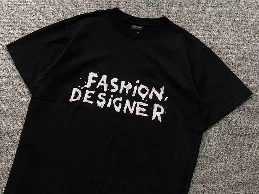 Balenciaga 98 B⭐L⭐⭐⭐IA⭐A T-SHIRT 5212125136 (Im 170Cm 60Kg I Wear Size S In The Phot) - Image 7