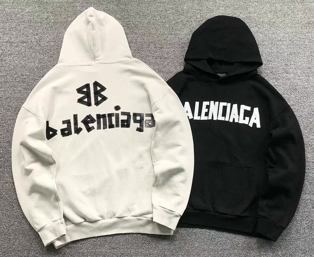 Balenciaga 225 B⭐L⭐⭐⭐IA⭐A HOODIE 5101185136 (Im 170Cm 60Kg I Wear Size S In The Phot) - Image 5
