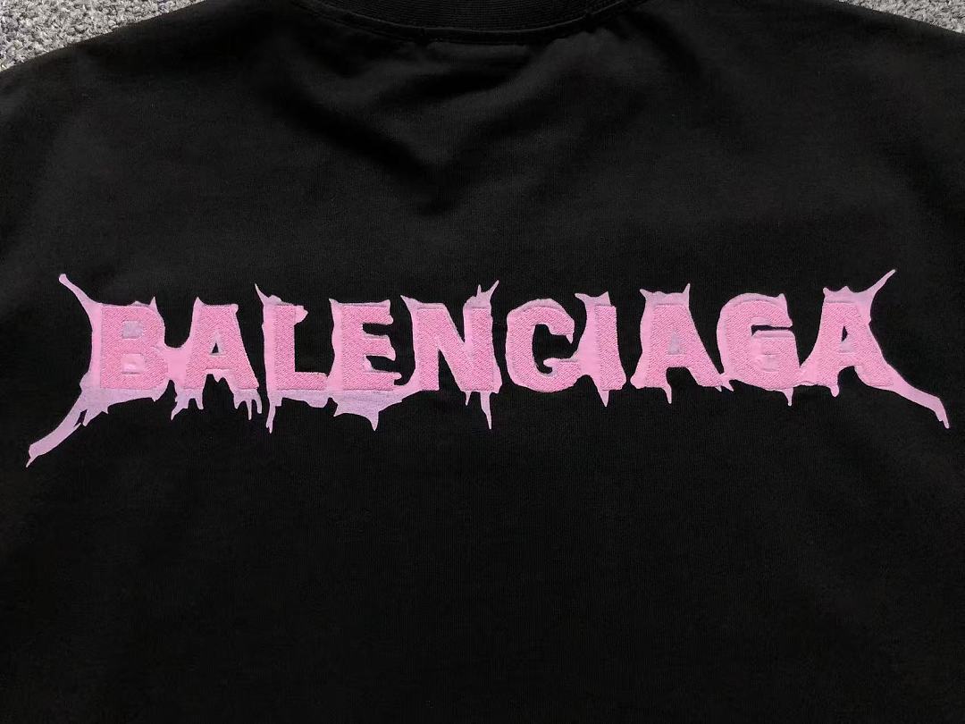 Balenciaga 139 B⭐L⭐⭐⭐IA⭐A T-SHIRT 42062007163 (Im 170Cm 60Kg I Wear Size XS In The Phot) - Image 8