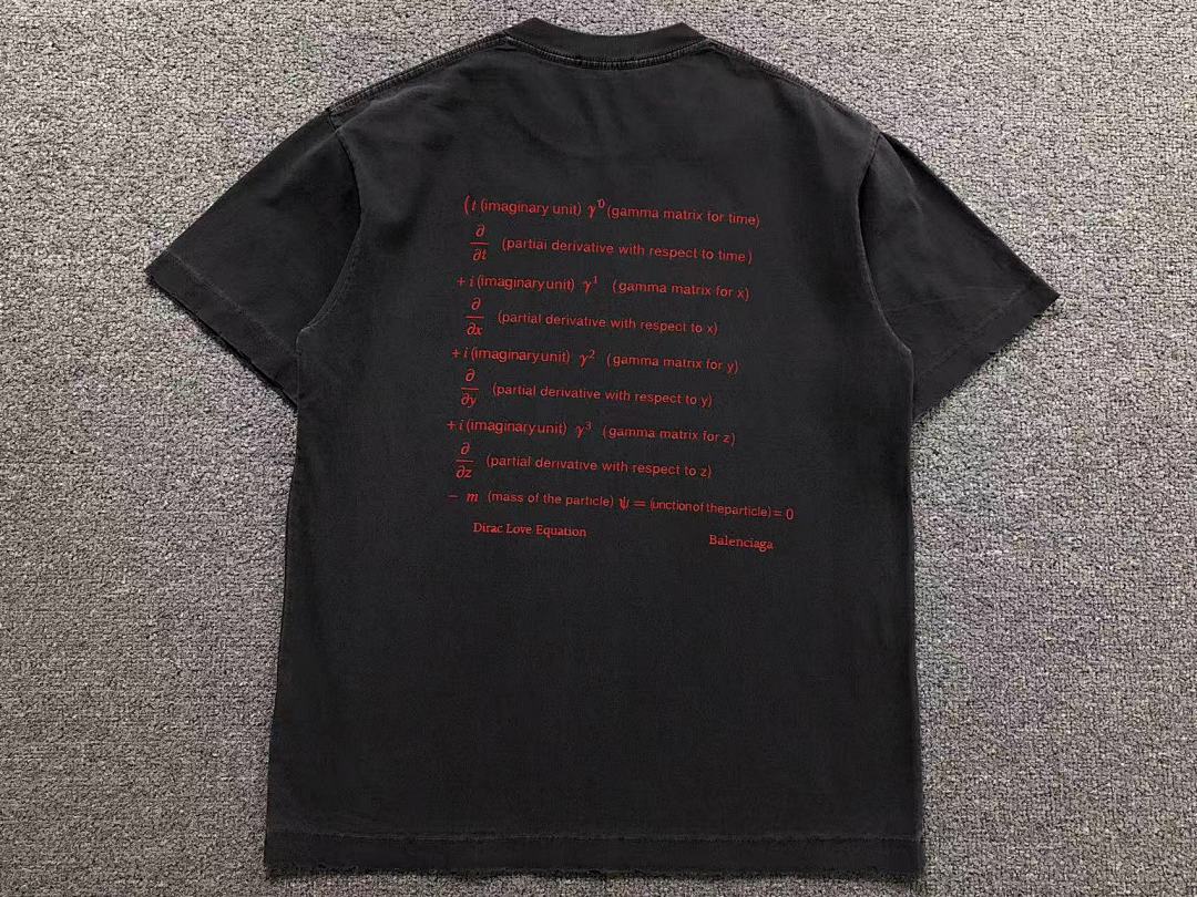 Balenciaga 168 B⭐L⭐⭐⭐IA⭐A T-SHIRT 2203181805 (Im 170Cm 60Kg I Wear Size S In The Phot) - Image 7