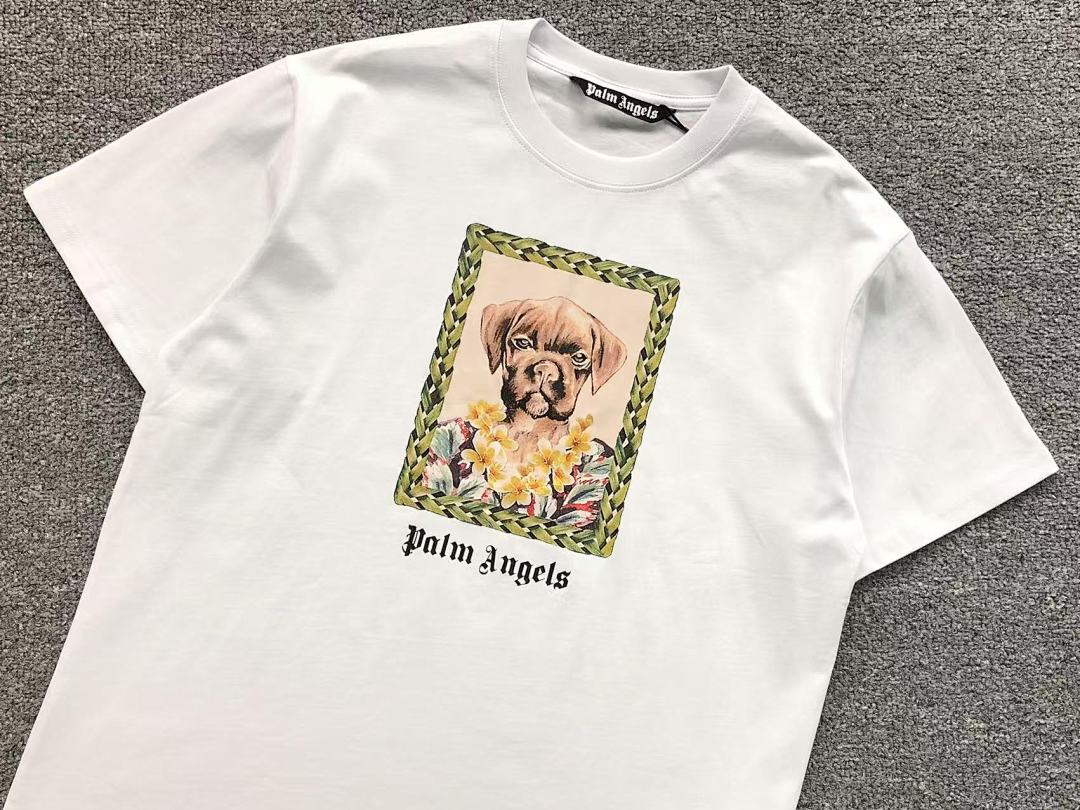 Palm Angels 78 PALM ANGELS T-SHIRT 41070132121 (Im 170Cm 60Kg I Wear Size M In The Phot) - Image 9
