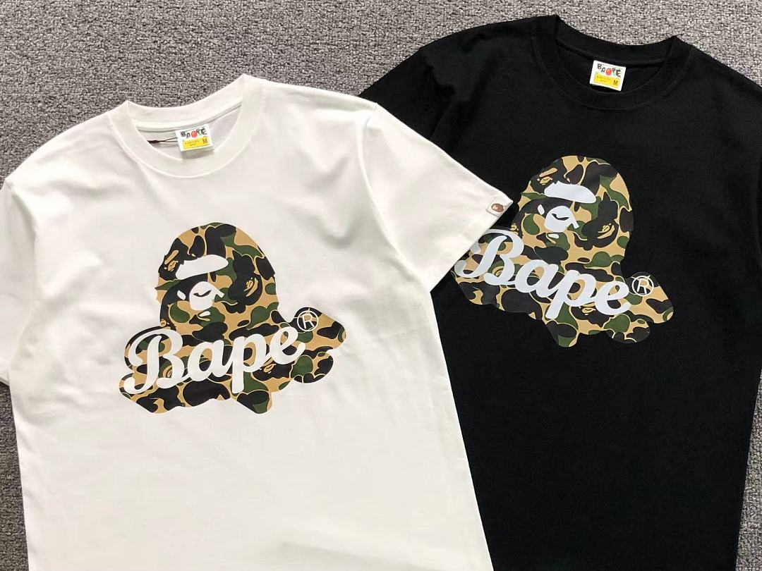 Bape 82 BAPE T-SHIRT 52070607164 (Im 170Cm 60Kg I Wear Size M In The Phot) - Image 6