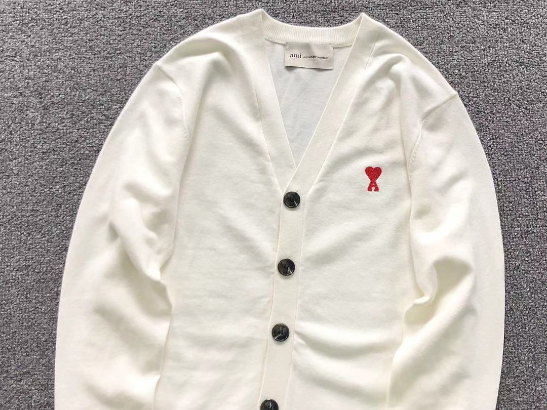AMI 125 AMI SWEATER 1282631183 (Im 170Cm 60Kg I Wear Size S In The Phot) - Image 8
