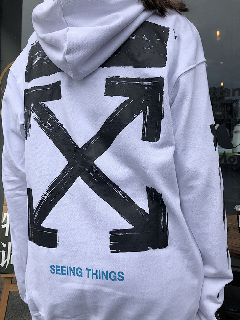 Off-White 98 OFF-WHITE (WHITE HOODIE) - Image 59