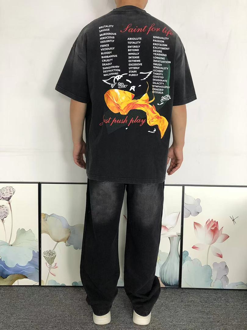 Chanel 125 SAINT MICHAEL T-SHIRT 3208030917 (Im 170Cm 60Kg I Wear Size S In The Phot) - Image 4