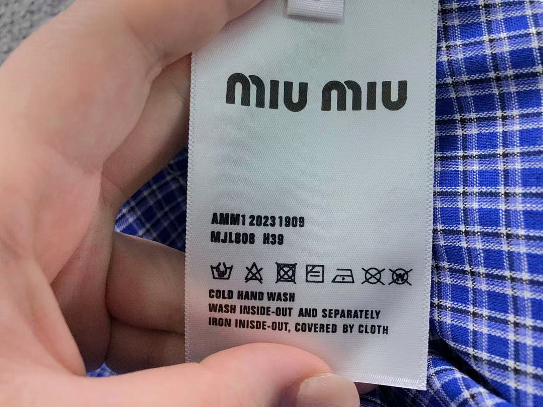 Miu Miu 178 M⭐U SHIRT 22031408001 (Im 170Cm 60Kg I Wear Size S In The Phot) - Image 14