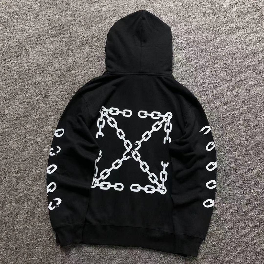 Off-White 208 OFF-WHITE (WHITE HOODIE)