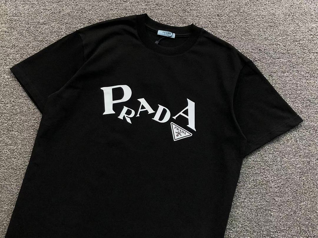 Prada 128 P⭐A⭐A T-SHIRT 3204223121 (Im 170Cm 60Kg I Wear Size M In The Phot) - Image 9