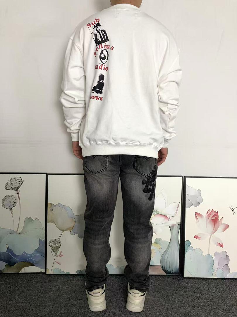 Chanel 128 ENFANTS RICHES DEPRIMES HOODIE 5211231162 (Im 170Cm 60Kg I Wear Size S In The Phot) - Image 4