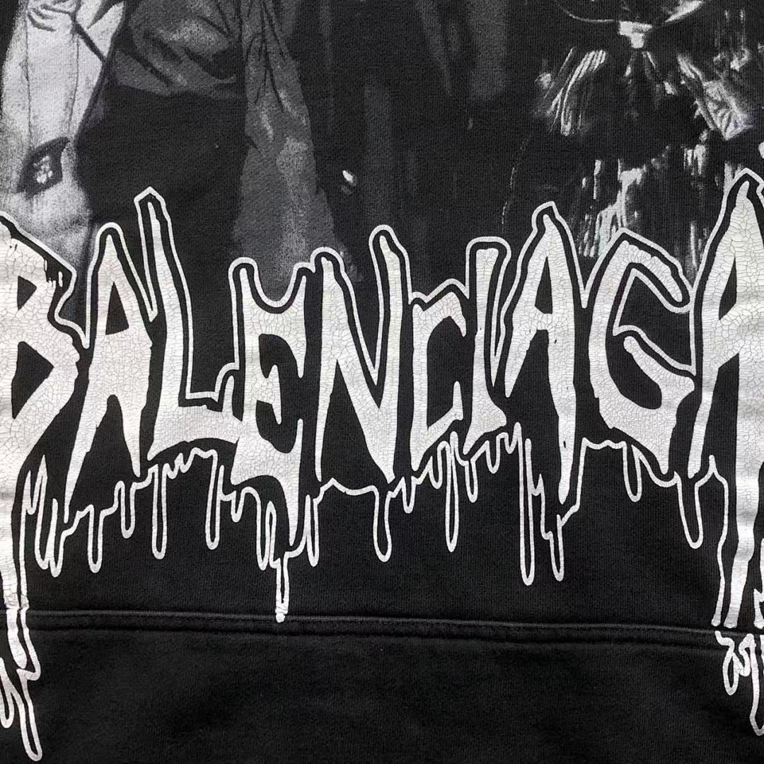 Balenciaga 265 B⭐L⭐⭐⭐IA⭐A HOODIE 4122724163 (Im 170Cm 60Kg I Wear Size XS In The Phot) - Image 10