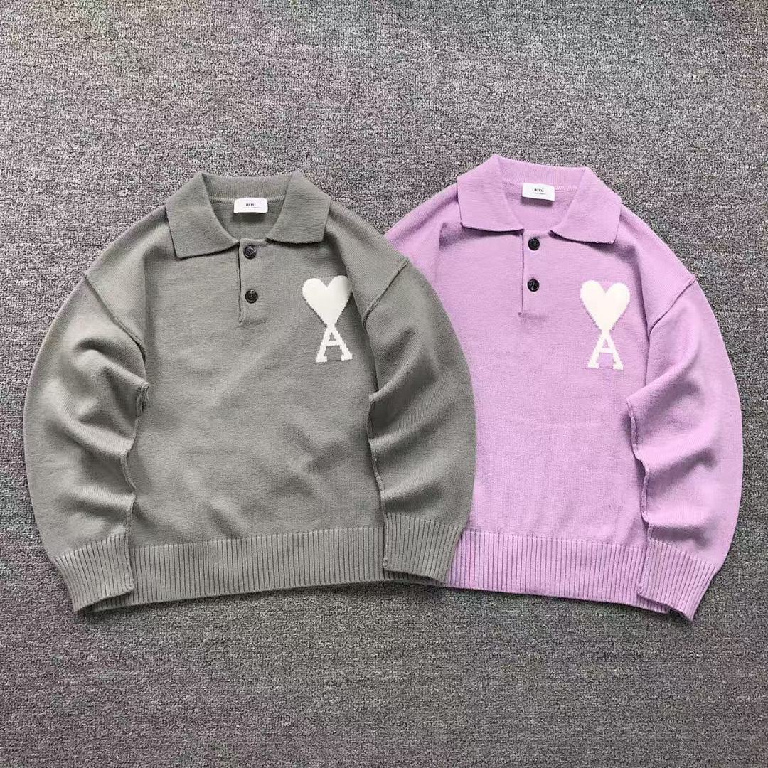 AMI 168 AMI SWEATER 211071021 (Im 170Cm 57Kg I Wear Size M In The Phot)
