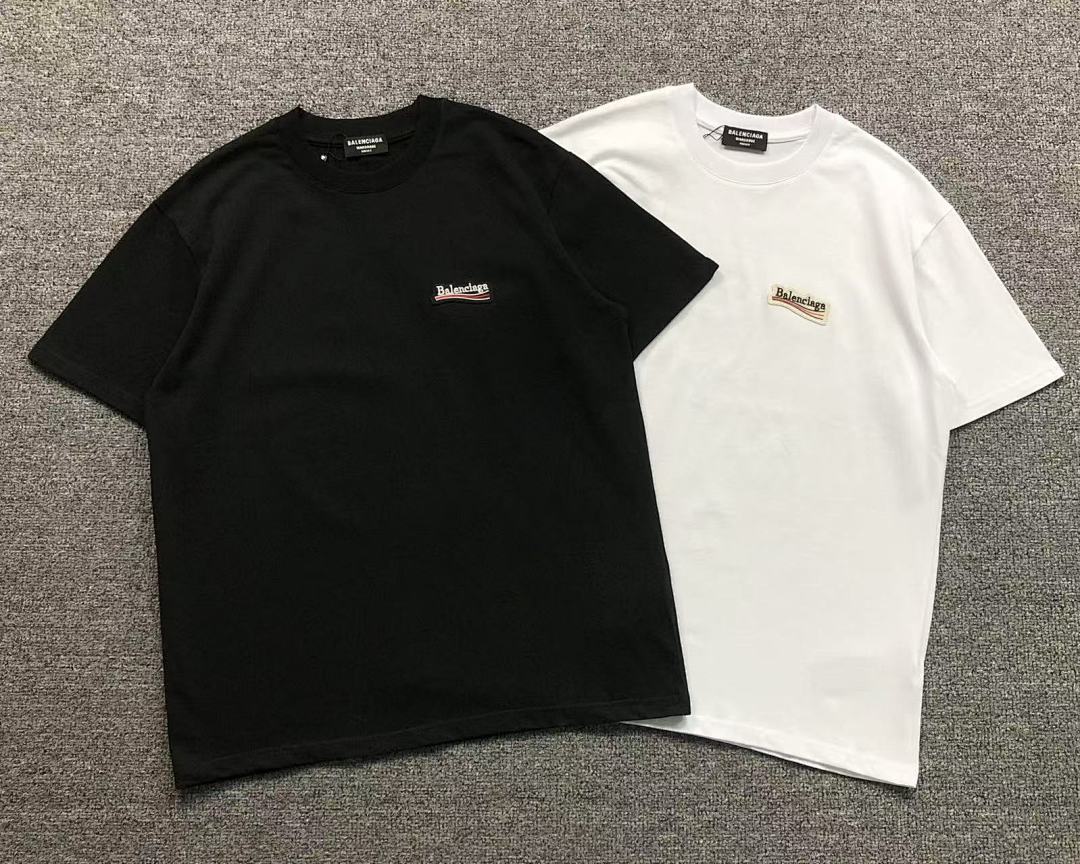 Balenciaga 128 B⭐L⭐⭐⭐IA⭐A T-SHIRT 3203054721 (Im 170Cm 60Kg I Wear Size M In The Phot) - Image 5