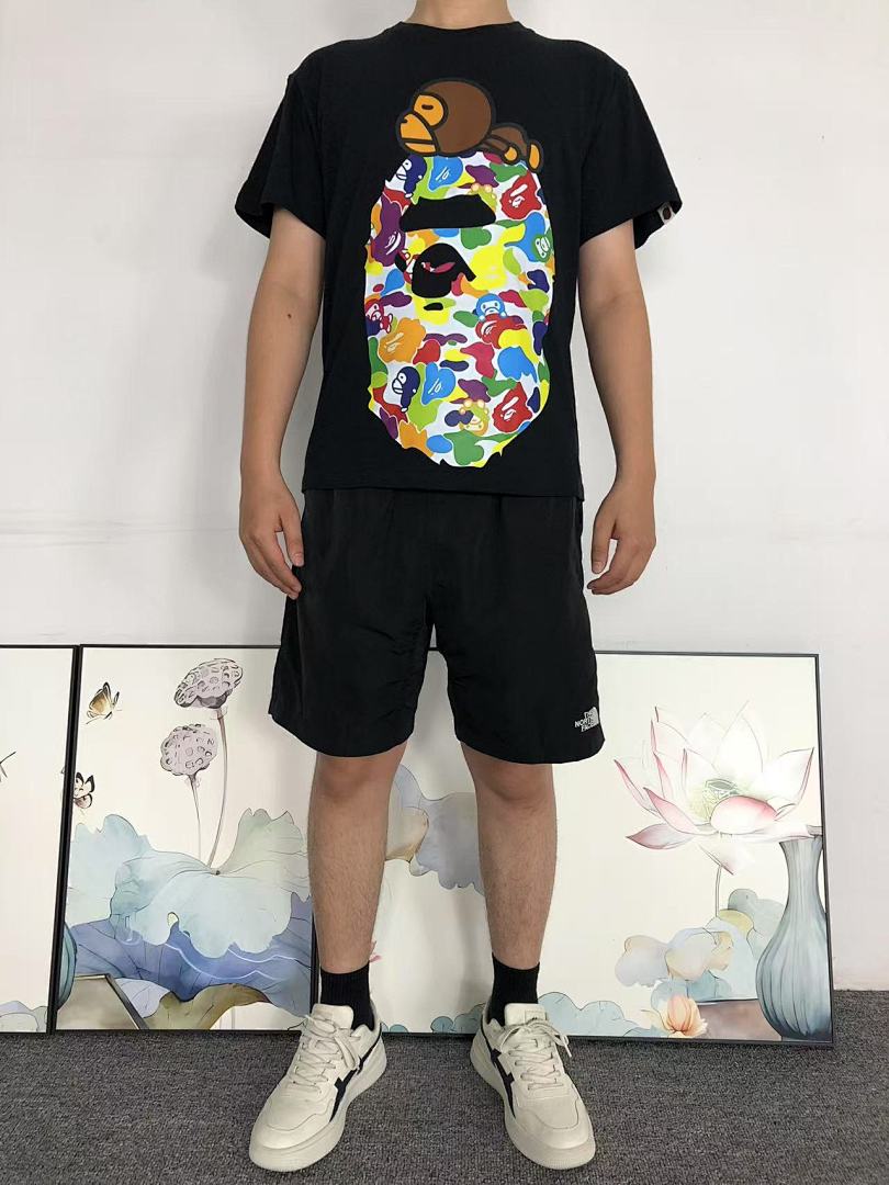 Bape 85 BAPE T-SHIRT 4107301298 (Im 170Cm 60Kg I Wear Size S In The Phot) - Image 3