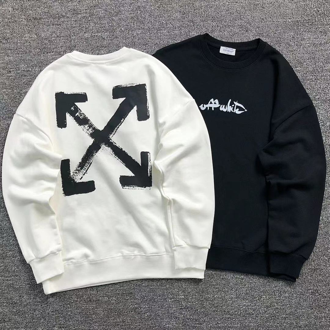 Off-White 136 OFF-WHITE (WHITE HOODIE)